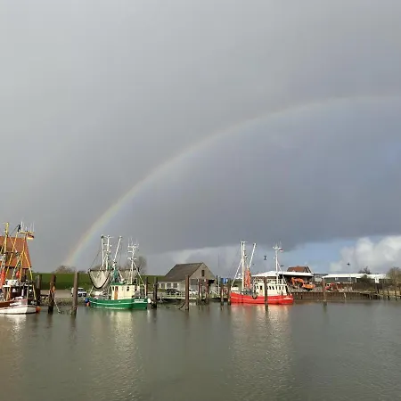 Am Kutterhafen 18a - Blaue Haus Semesterbostad Fedderwardersiel