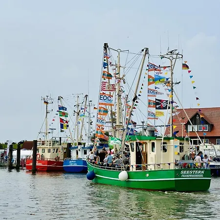 Am Kutterhafen 18a - Blaue Haus Semesterbostad Fedderwardersiel