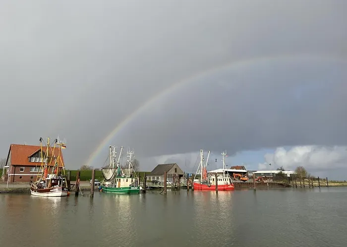 Am Kutterhafen 18a - Blaue Haus 度假居 Fedderwardersiel