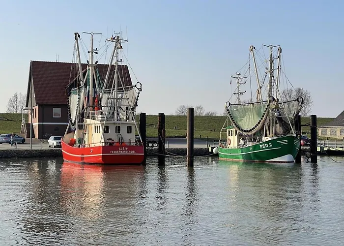 Am Kutterhafen 18a - Blaue Haus 度假居 Fedderwardersiel